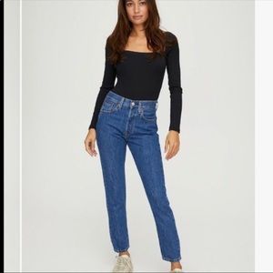 COPY - Levis 501 Skinny 28 x 28 medium wash